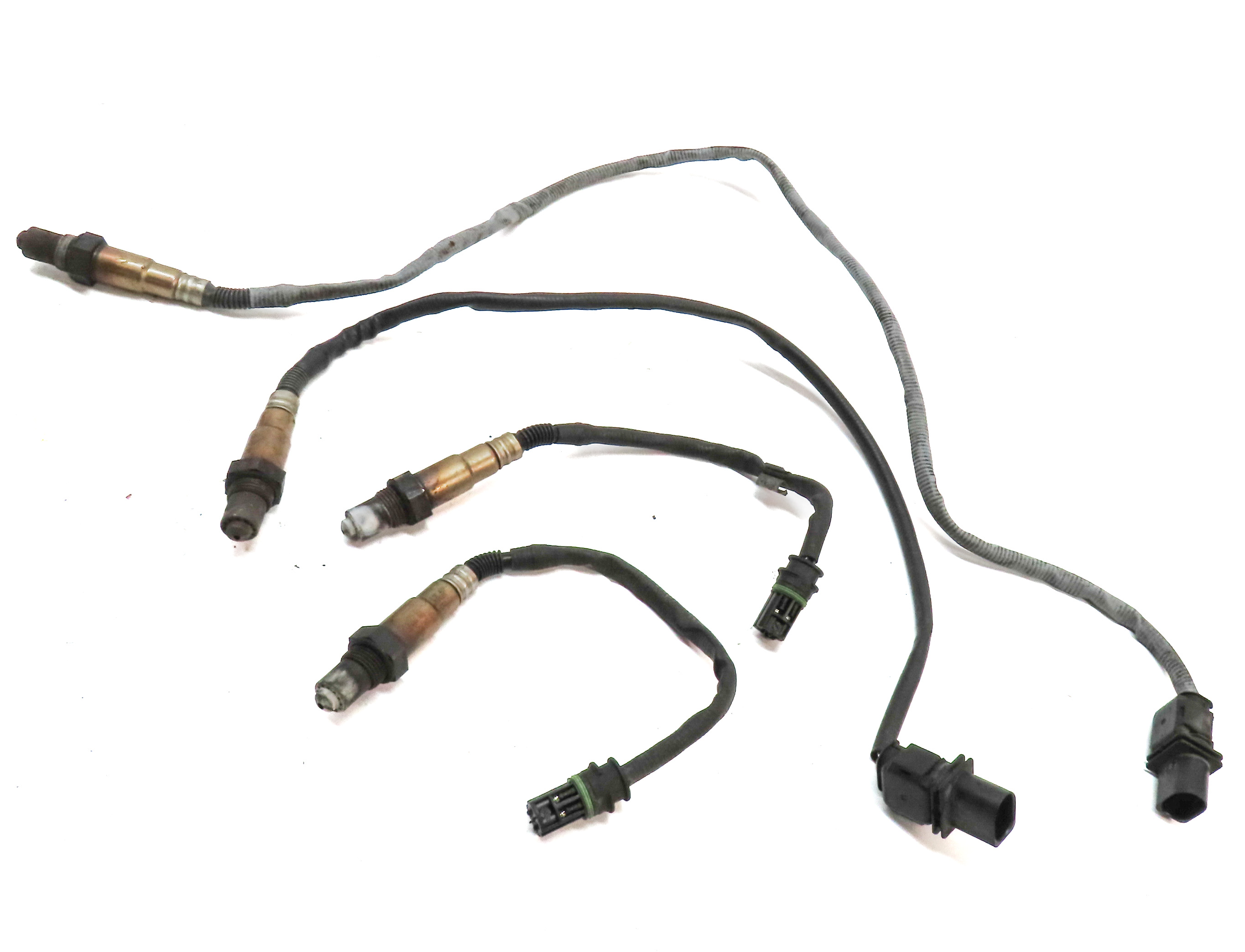 2007 BMW X5 (E70) 4.8L (N62) ENGINE OXYGEN O2 LAMBDA PROBE SENSOR SET/4 — exact item pictured